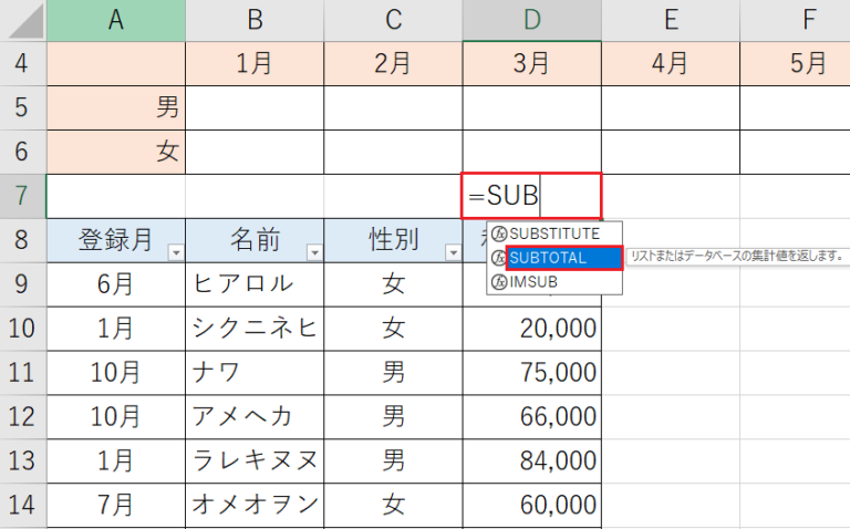 Excel SUM系関数まとめ|SUM・SUBTOTAL・SUMIF・SUMIFSを徹底図解 | にゃんこのExcel講座
