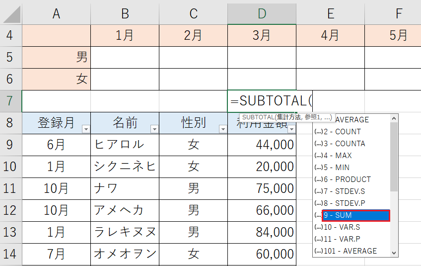 SUBTOTAL