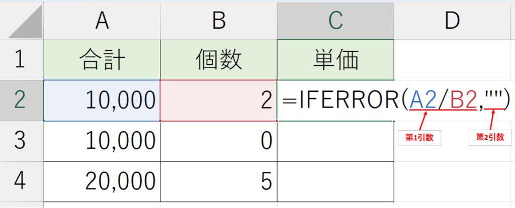 IFERROR関数