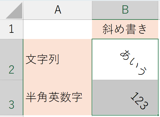 書式設定_斜め書き