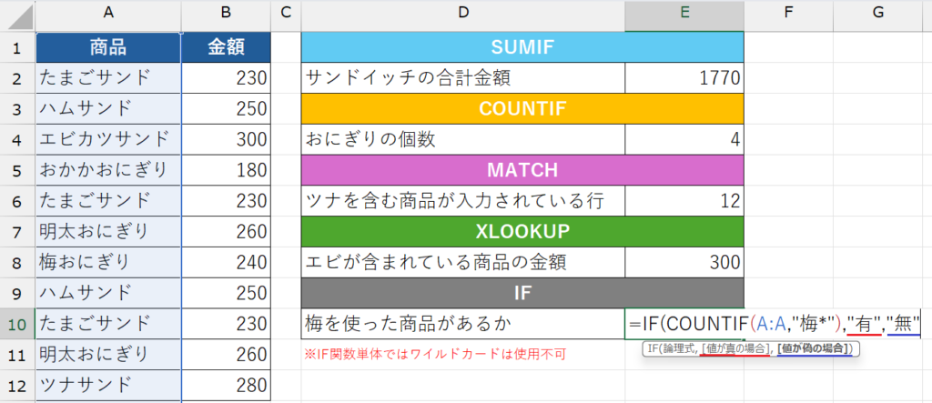 ワイルドカード_IF