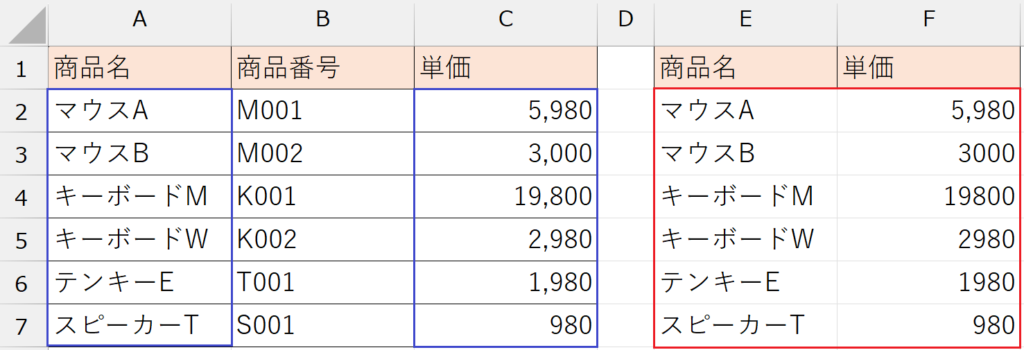 HSTACK関数