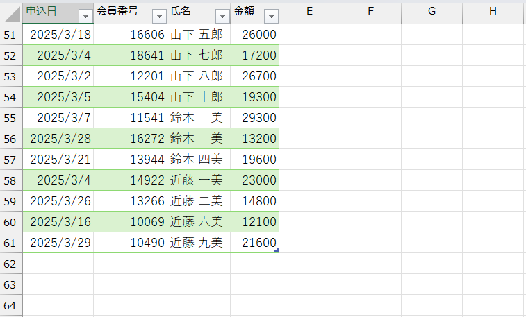 PowerQuery(パワークエリ)_データの追加
