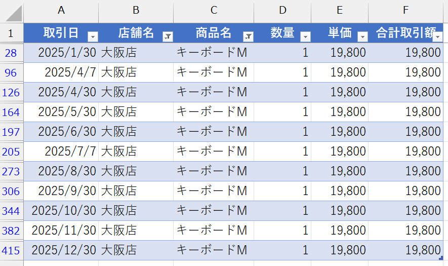 スライサー機能_フィルター機能との比較